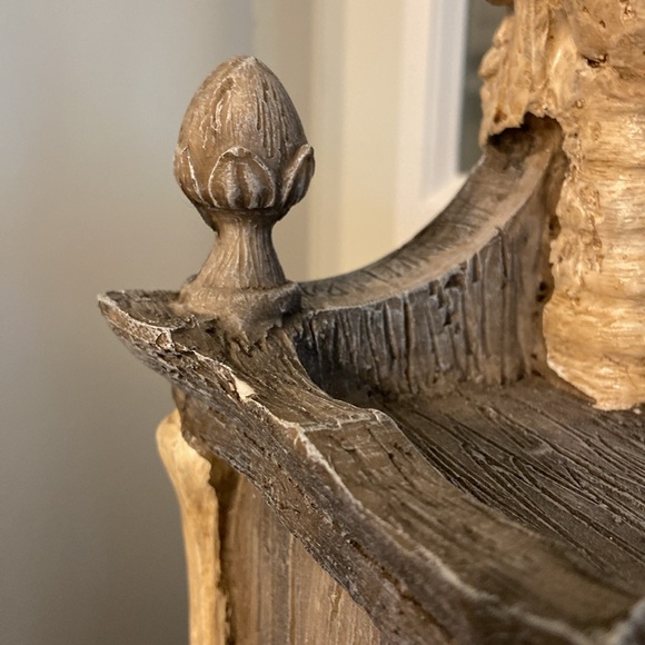 26” Grandin Road Skeleton Skulls Tabletop Grandfather Lit Clock Spooky Halloween - Picture 17 of 17